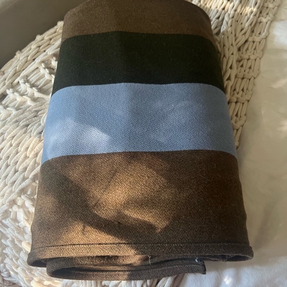 Pendleton Wool Bed Blanket King Rare Vintage Handsome Ralph Ranch Style